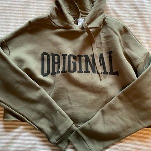 H&M cropped hoodie